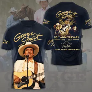 GS King Of Country Music 3D T-shirt 2025 Tour Licensed DesignGift Fan