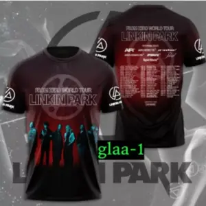 HOT SALE Linkin Park From Zero World Tour 2025 3D T-Shirt