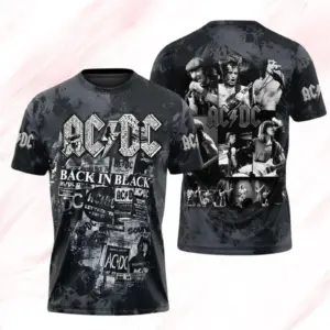 AC-DC Music World Tour 2025 Shirt  Are You Ready Pwr Up Unisex Shirt  Rock Love F