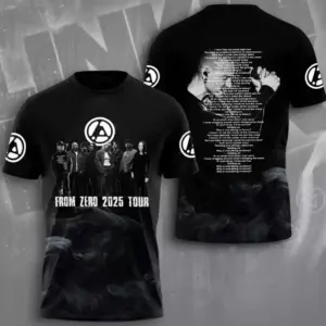 HOT NEW!! Linkin Park From Zero World Tour 2025 3D T-Shirt