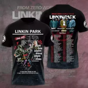 HOT NEW!! Linkin Park From Zero World Tour 2025 3D T-Shirt