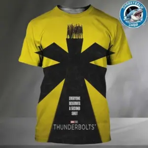 Thunderbolts Everyone Deserves A Second Shot Marvel On May 2Th 2025 3D Shirts