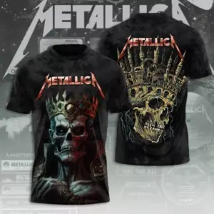 HOT!!! Metallica Band Tour 2025 3D Shirt, Gift For Fan Unisex Shirt