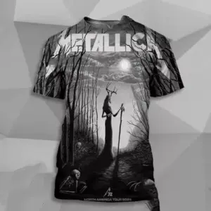 Metallica M72 Edmonton Pop-Up In Alberta Canada 3D Shirt