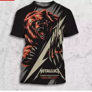 best,, metallica t shirt 3d, hot 3d gift for fan, all printed shirt 3d