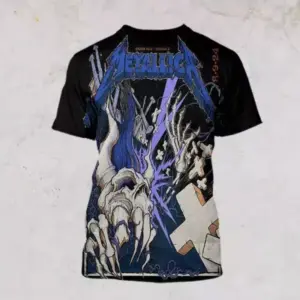 cute hot new, Metallica shirt 3D hot Gift shirt 3d trending new