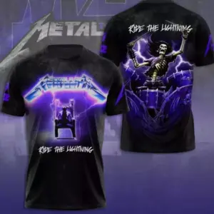 New!!! Metallica M72 World Tour Date 2025 3D Shirt Gift Fan Men Women