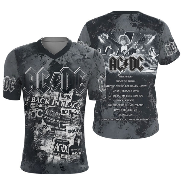 AC-DC Power Up Tour 2025 3D Shirt, Rock Music Unisex Shirt - Image 2