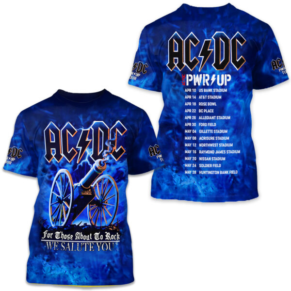 AC-DC POWER UP TOUR 2025 LIMITED EDITION UNISEX T-SHIRT Gift shirt- rock Band