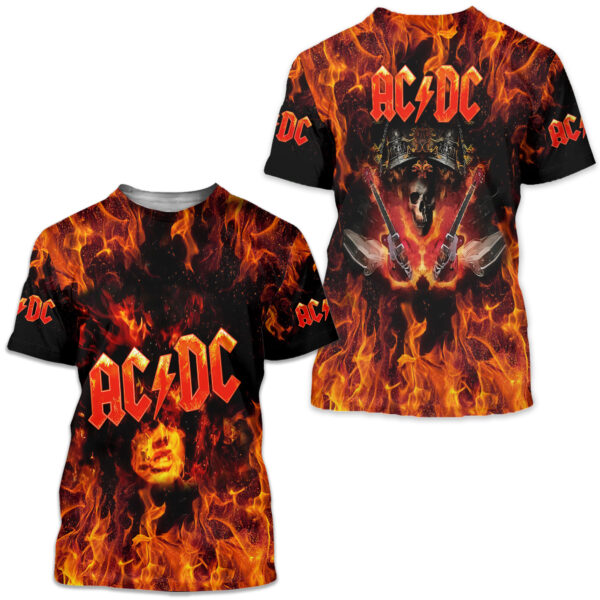 AC-DC POWER UP TOUR 2025 LIMITED EDITION UNISEX TSHIRT Gift Rock Band Fan Apparel