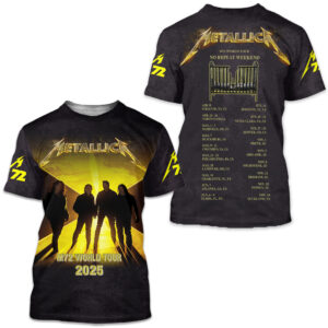 Metallica M72 World Tour 2025 Limited Edition Unisex T Shirt All Size S-5XL