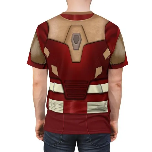 Red Guardian Thunderbolts Character Cosplay Costume Tshirt 3D Printed - Image 2